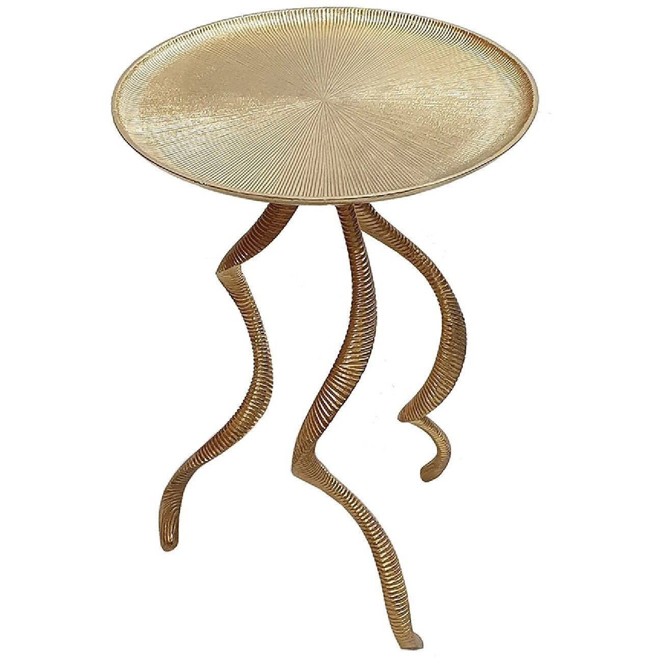 Antler 16.1 inch Gold Side Table