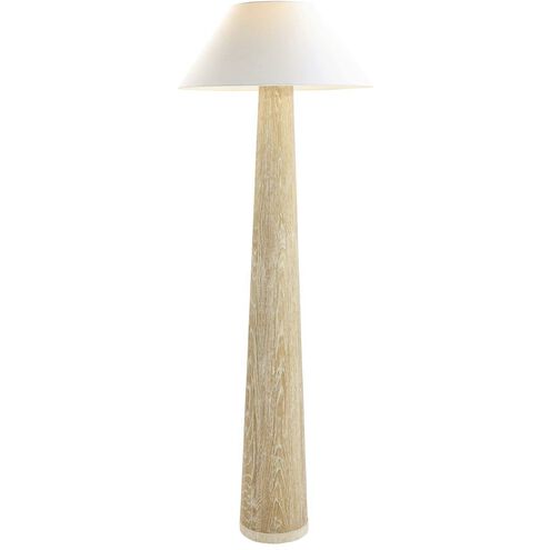 Tapering Oak 67 inch Floor Lamp Portable Light