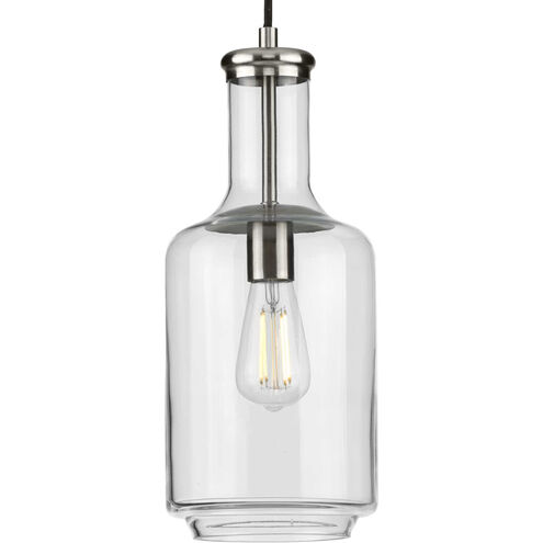 Latrobe 1 Light 7 inch Brushed Nickel Pendant Ceiling Light