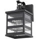 Outer Banks 1 Light 16 inch Matte Black Exterior Wall Mount