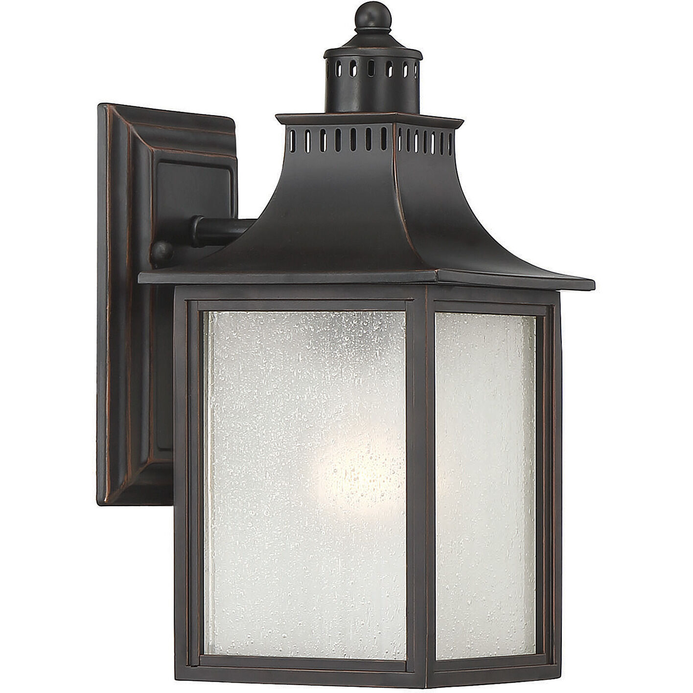 Monte Grande Outdoor Wall Lantern in Slate