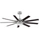 Odyn Custom Matte White Fan Motor, Blades Sold Separately