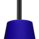 Cierro 1 Light Black Stem Pendant Ceiling Light