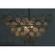 Scala 4 Light 32 inch Black Chandelier Ceiling Light