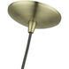 Endicott 1 Light 10 inch Antique Brass Pendant Ceiling Light