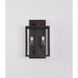 Canada 2 Light 17 inch Bronzed Black Outdoor Wall Sconce