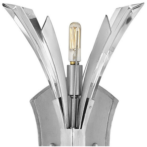 Vida LED 9 inch Glacial Sconce Wall Light