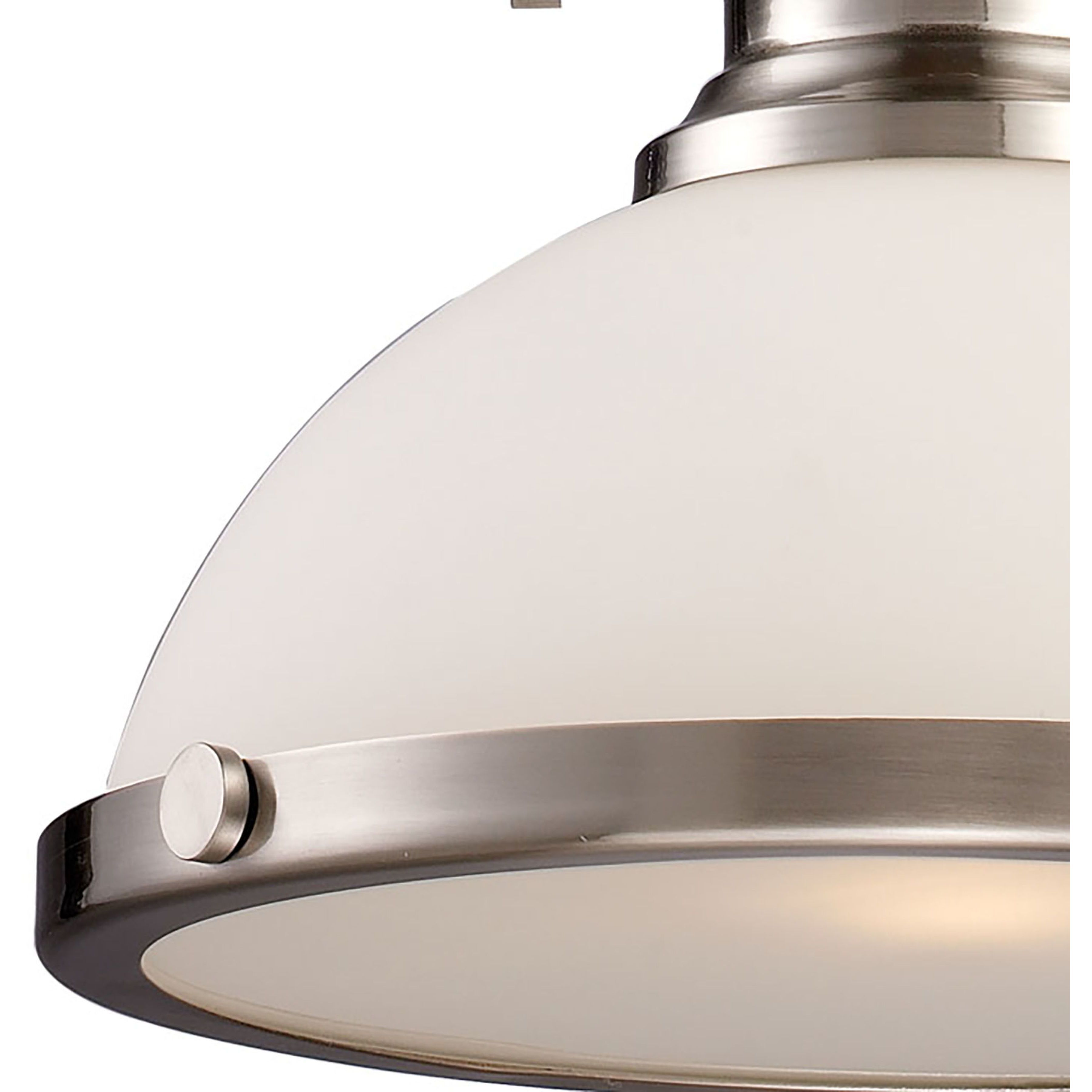 Chadwick 1 Light 13 inch Satin Nickel Pendant Ceiling Light