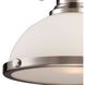 Chadwick 1 Light 13 inch Satin Nickel Pendant Ceiling Light