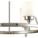 Dawson 6 Light 25 inch Satin Nickel Chandelier Ceiling Light