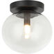 Bulbus LED 6.88 inch Matte Black Flush Mount Ceiling Light