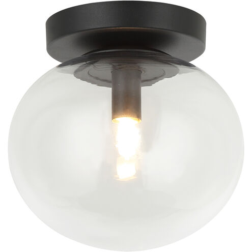 Bulbus LED 6.88 inch Matte Black Flush Mount Ceiling Light