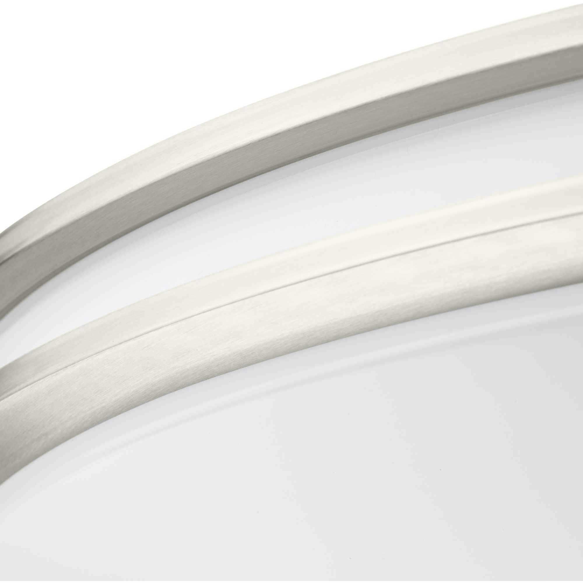 Abide LED LED 18.1 inch Brushed Nickel Flush Mount Ceiling Light, Extra Large, Progress LED