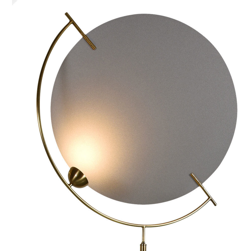 Artisan Collection/ COMO Series 59.75 inch 4 watt Antique Brass Floor Lamp Portable Light