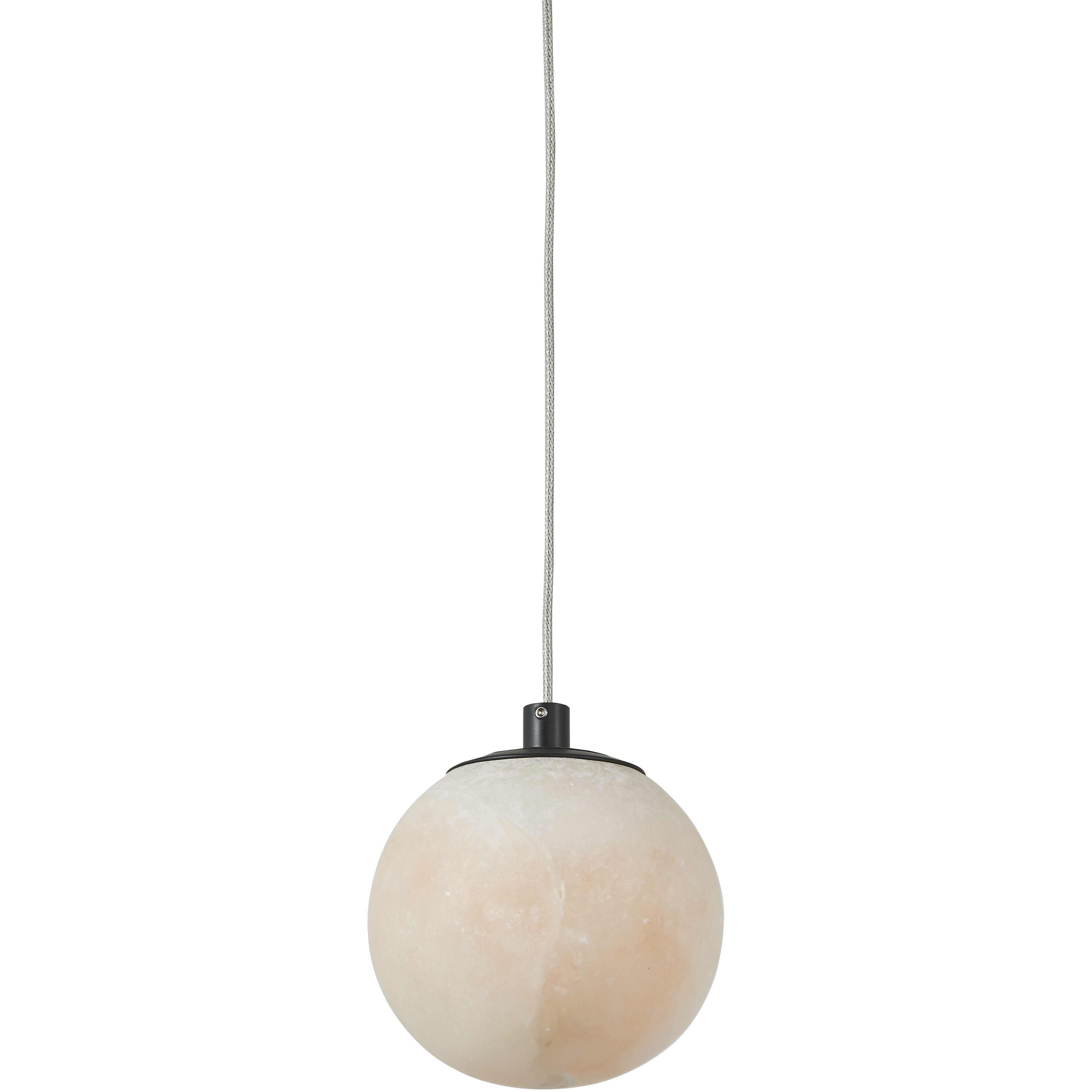 Stone LED 4 inch Matte Black Pendant Ceiling Light
