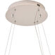 Canada LED 26 inch Chrome LED Chandelier Ceiling Light