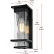 Harper 1 Light 12 inch Black Outdoor Wall Sconce