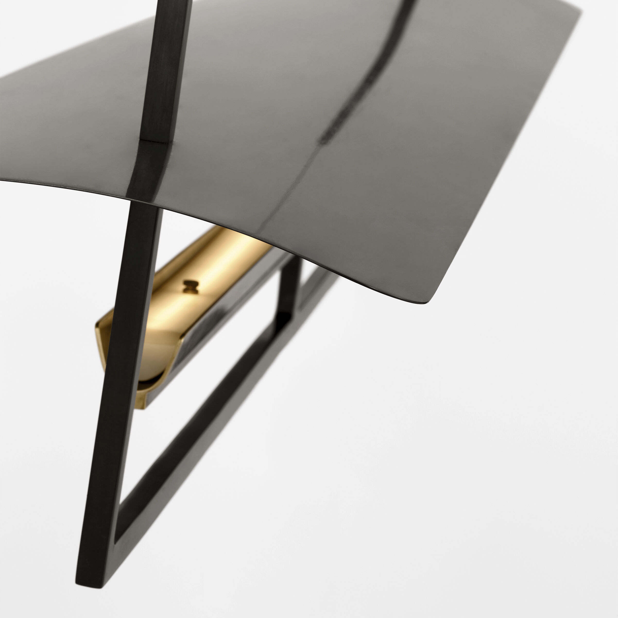 Ian K. Fowler Tristan LED 54 inch Bronze and Hand-Rubbed Antique Brass Reflector Linear Chandelier Ceiling Light