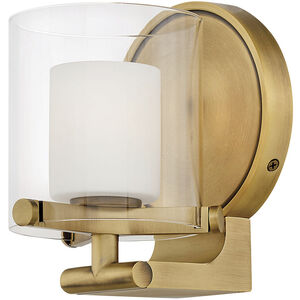 Rixon LED 6 inch Heritage Brass Vanity Light Wall Light