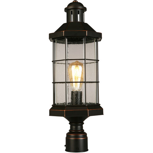 San Mateo Creek 1 Light 21.26 inch Oil Rubbed Bronze Outdoor Post lantern