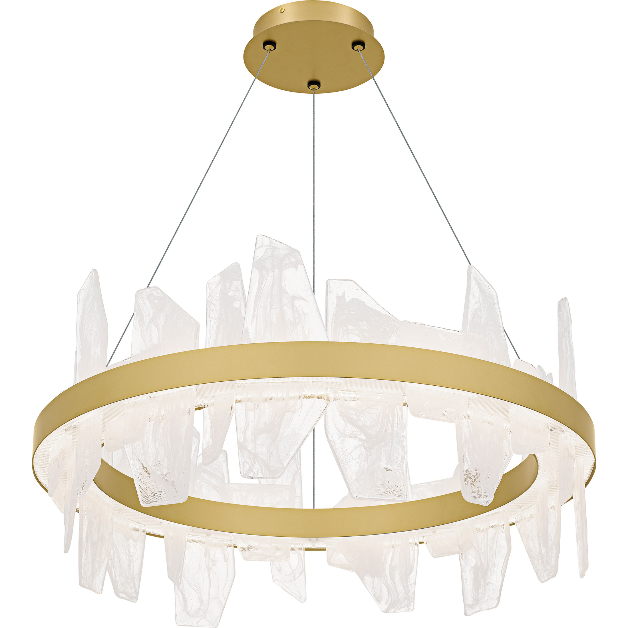 Aurelia LED 30 inch Soft Gold Chandelier Ceiling Light