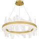 Aurelia LED 30 inch Soft Gold Chandelier Ceiling Light