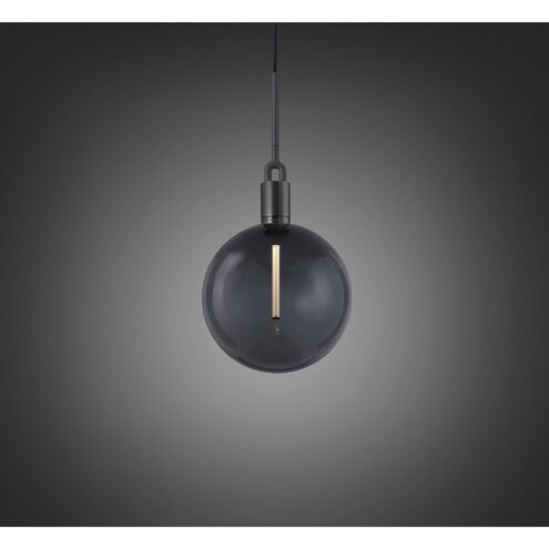 Forked LED 11.42 inch Gun Metal Pendant Ceiling Light
