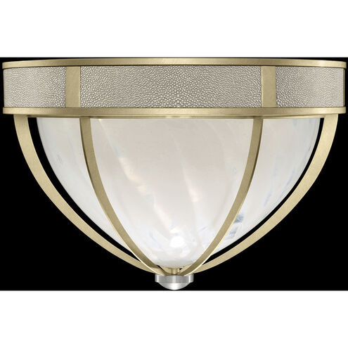 Mirage 3 Light 18.75 inch Gold Flush Mount Ceiling Light