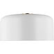 Malone 1 Light 15.75 inch Matte White Ceiling Flush Mount Ceiling Light