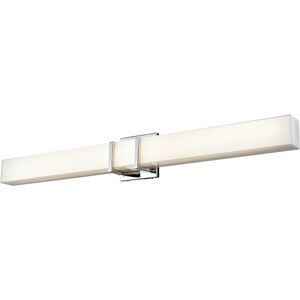 Secord AC LED LED 35.25 inch Chrome Bath Vanity Wall Light