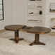 Jamie 76 X 46 inch Brown Extension Dining Table