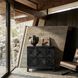 Musashi 30 X 23 inch Black Walnut Console
