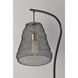Sheridan 25 inch 40.00 watt Black with Antique Brass Accents Table Lamp Portable Light