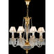 Mariner Luxury LED 33.86 inch Antique Gold Plated Chandelier Ceiling Light