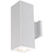 Cube Arch LED 5 inch White Sconce Wall Light in 2700K, 85, Narrow, Straight Up/Down