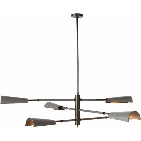 Estevan LED 5 inch English Bronze Chandelier Ceiling Light