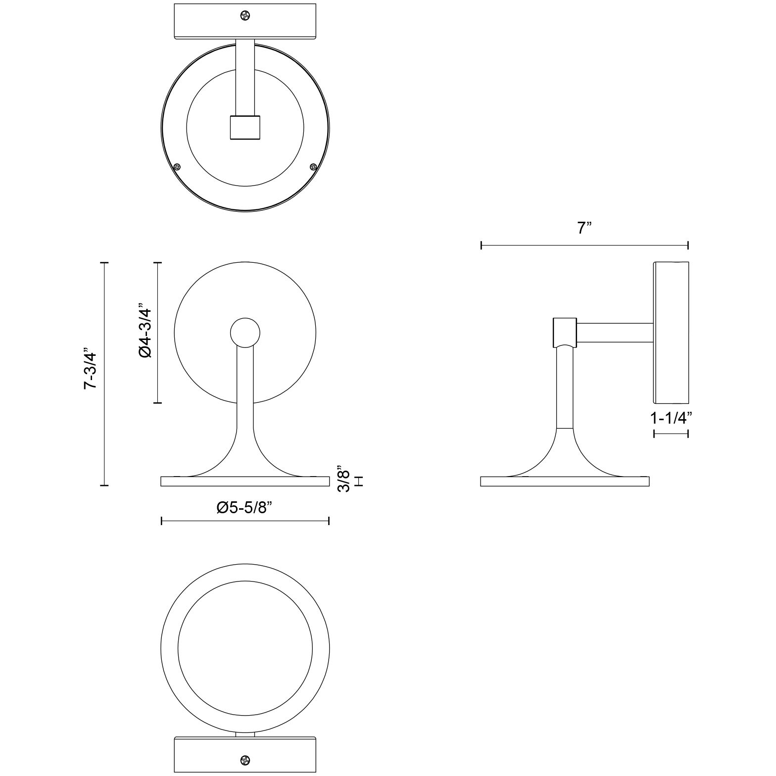 Alora Mood Issa Wall/Vanity Light Wall Light in White