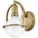 Somerset 1 Light 7.5 inch Heritage Brass Vanity Light Wall Light