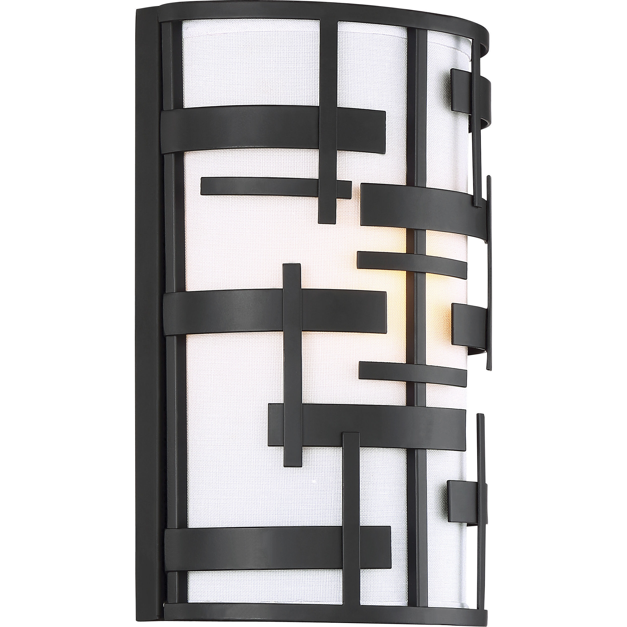 Lansing 2 Light 8 inch Textured Black ADA Wall Sconce Wall Light