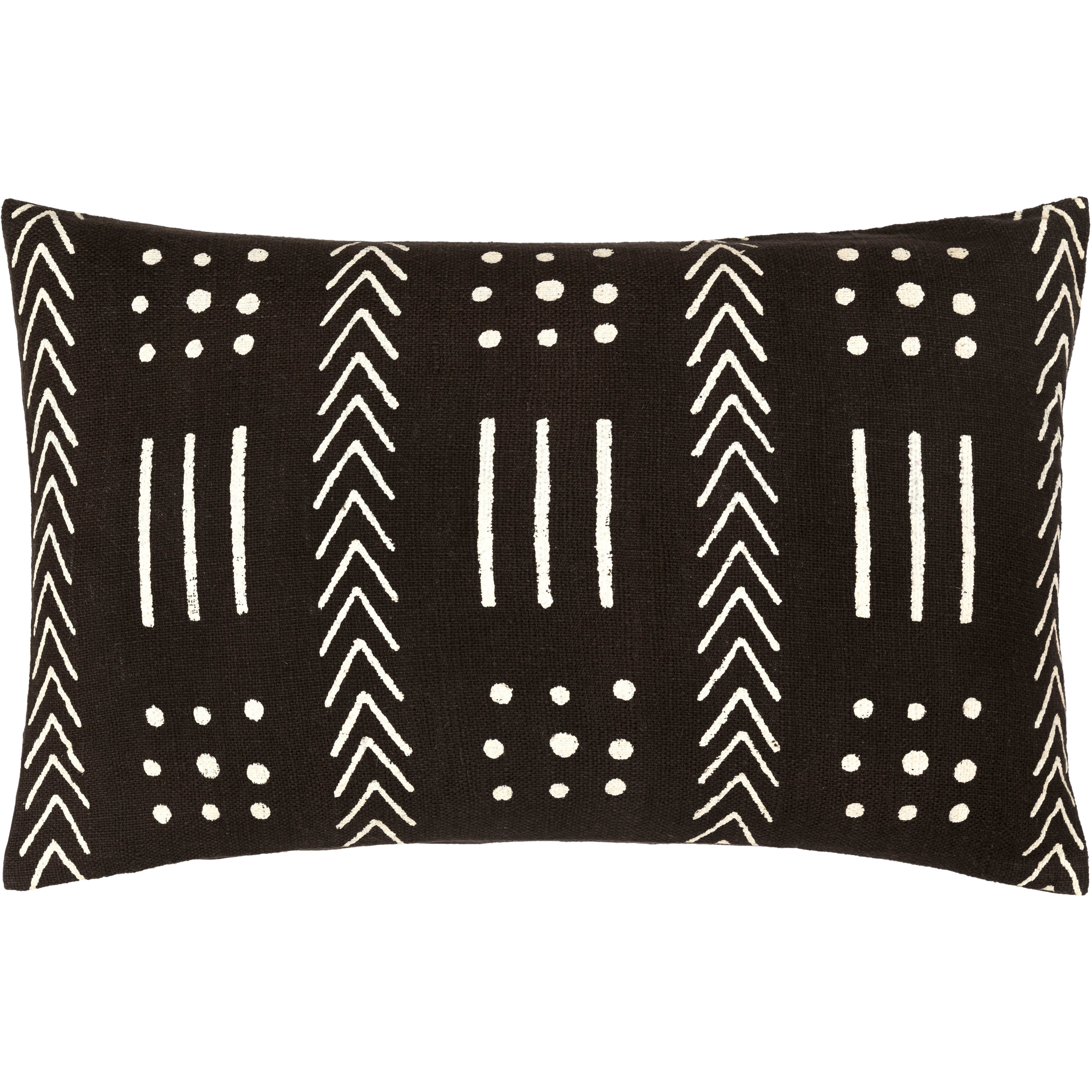 Malian 22 inch Black Pillow Kit in 14 x 22, Lumbar