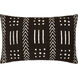 Malian 22 inch Black Pillow Kit in 14 x 22, Lumbar