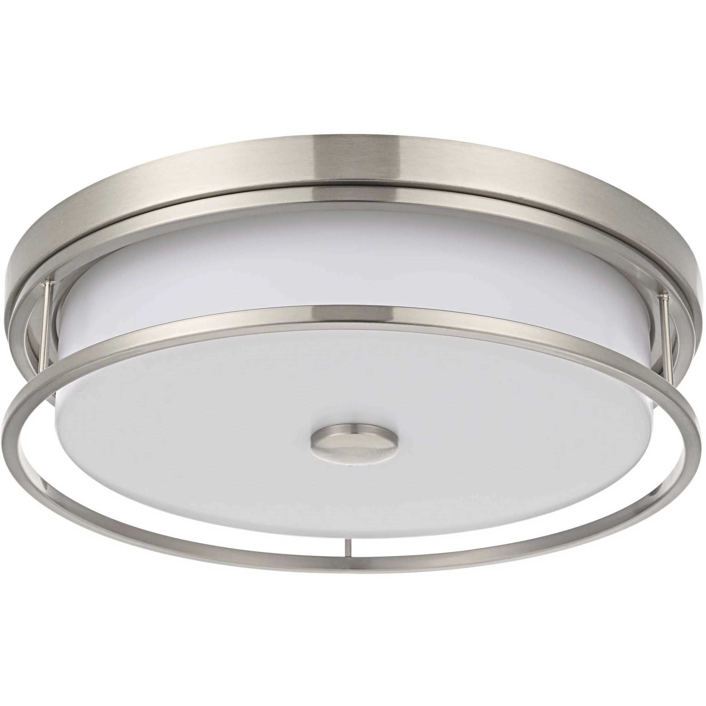 Kolson 16 inch Polished Nickel Flush Mount Ceiling Light
