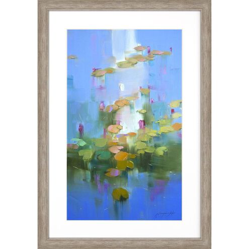 Waterside Collection Blue Framed Art