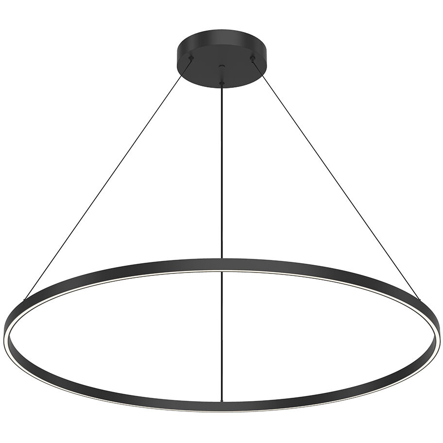 Cerchio Pendant Ceiling Light in Black