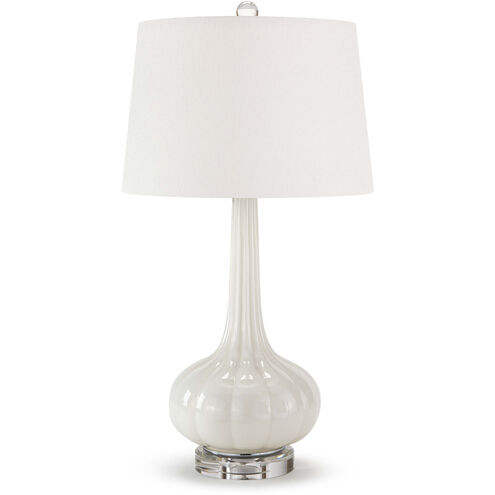 Milano 28.25 inch 150.00 watt White Table Lamp Portable Light