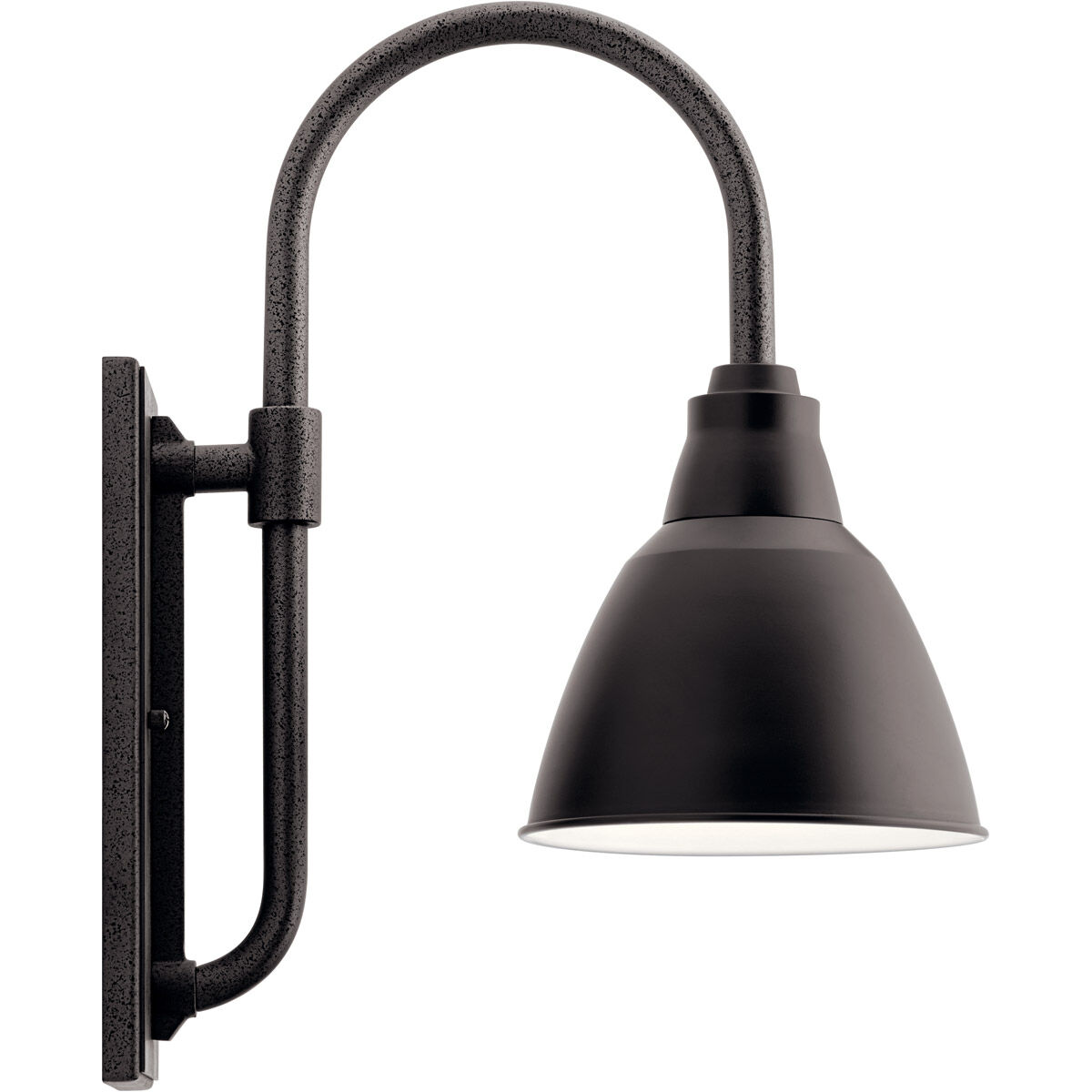 Pellinord 1 Light 19 inch Black Outdoor Wall, Medium