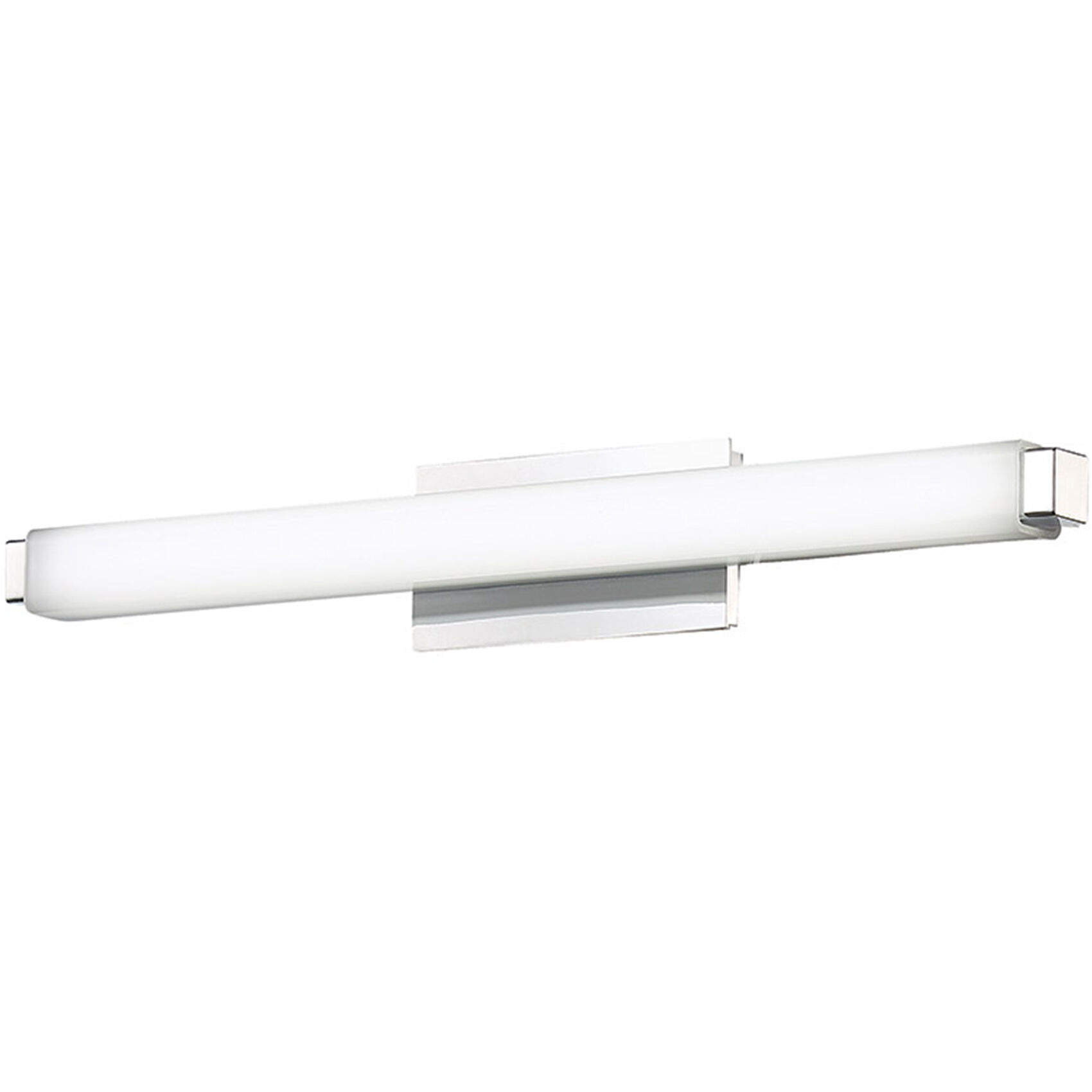Mini Vogue LED 19.75 inch Chrome Bath Vanity & Wall Light in 3500K, 18in.