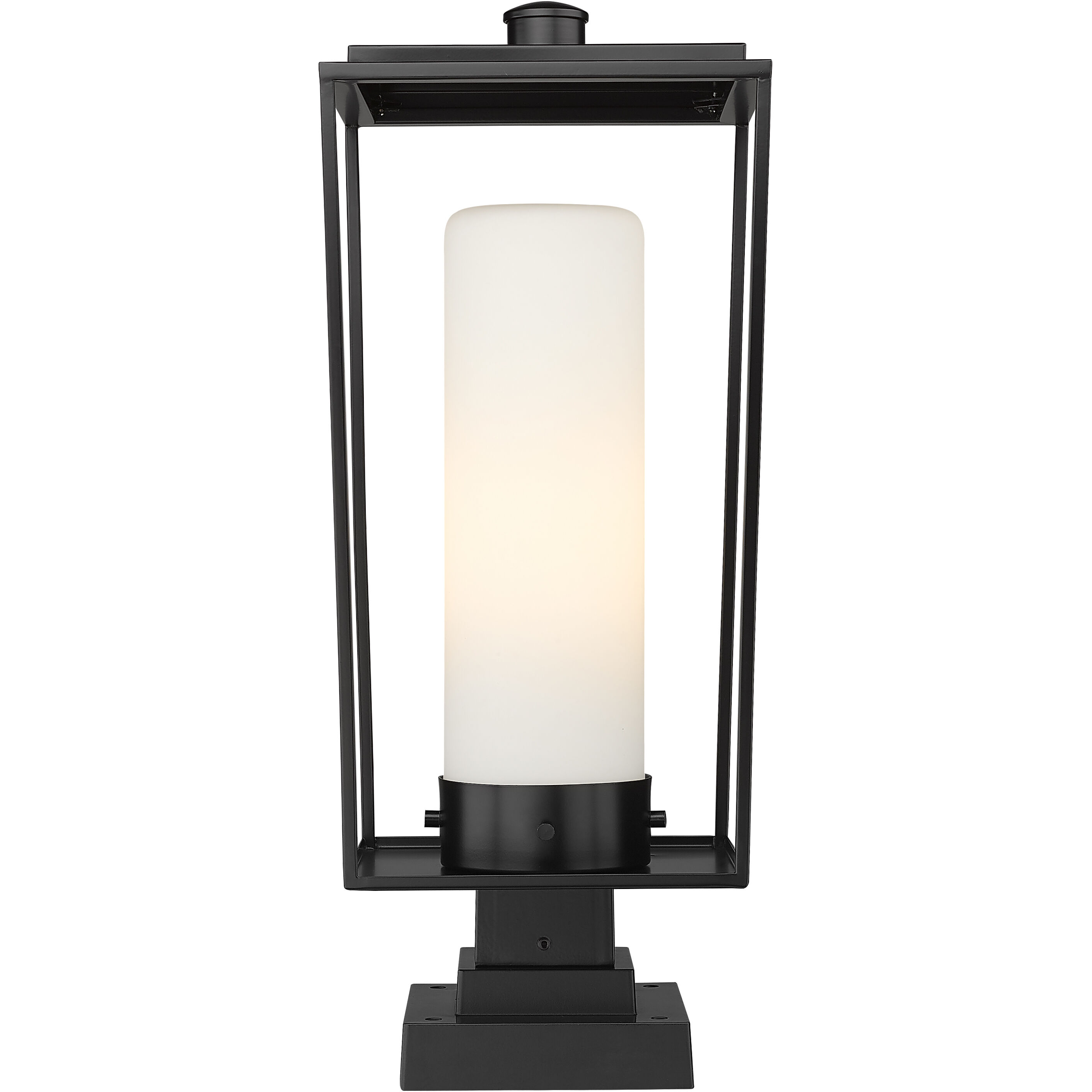 Sheridan 1 Light 24.75 inch Black Outdoor Pier Mounted Fixture