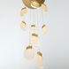 Paget LED 20 inch Gold Chandelier Ceiling Light