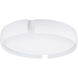 Lifo LED 14 inch White Flush Mount Ceiling Light in LED 90 CRI 3000K 277V, Integrated LED